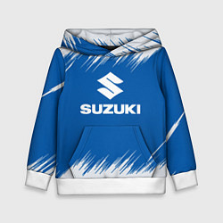 Толстовка-худи детская Suzuki - sport, цвет: 3D-белый