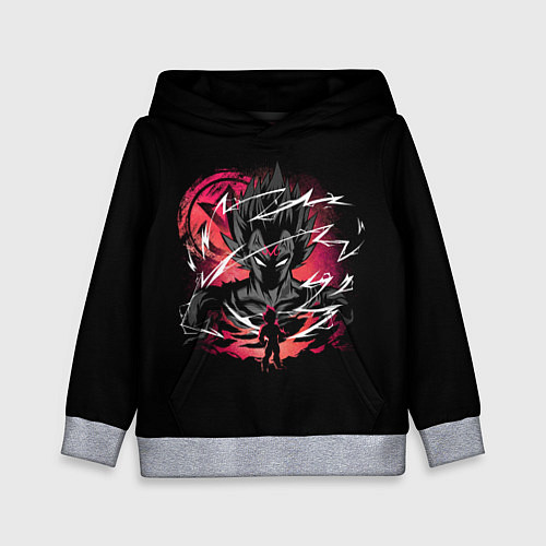Детская толстовка Goku dragon ball аниме / 3D-Меланж – фото 1
