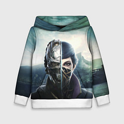 Толстовка-худи детская Dishonored - Эмили Колдуин, цвет: 3D-белый