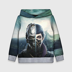 Толстовка-худи детская Dishonored - Эмили Колдуин, цвет: 3D-меланж