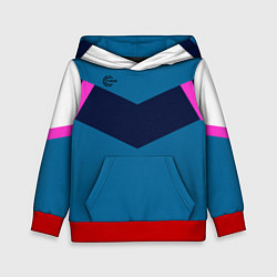 Толстовка-худи детская FIRM в стиле 90х, цвет: 3D-красный