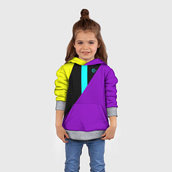 Толстовка-худи детская FIRM прямиком из 80х, цвет: 3D-меланж — фото 2