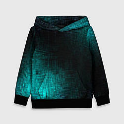 Толстовка-худи детская Потёртости красок, цвет: 3D-черный