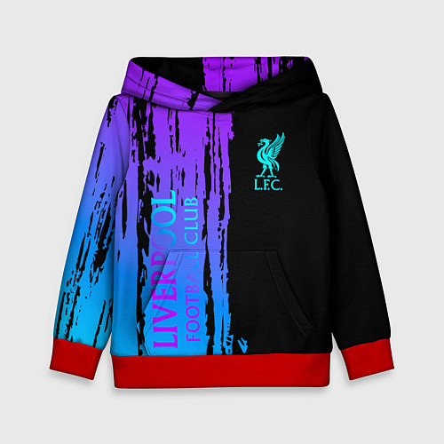 Детская толстовка Liverpool FC sport / 3D-Красный – фото 1