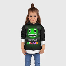 Толстовка-худи детская Джамбо Джош, цвет: 3D-белый — фото 2