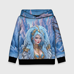 Толстовка-худи детская Crystal Maiden Dota2, цвет: 3D-черный