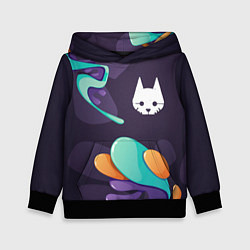 Толстовка-худи детская Stray graffity splash, цвет: 3D-черный