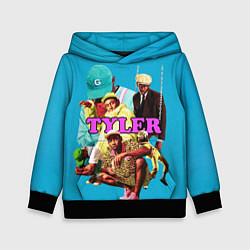 Толстовка-худи детская Tyler, The Creator Collage, цвет: 3D-черный