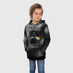 Толстовка-худи детская Pink Floyd космос, цвет: 3D-черный — фото 2