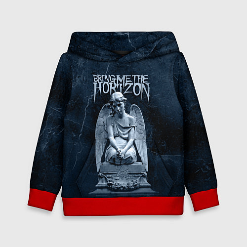 Детская толстовка Bring Me The Horizon Angel / 3D-Красный – фото 1