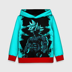 Толстовка-худи детская Goku - Dragon ball, цвет: 3D-красный