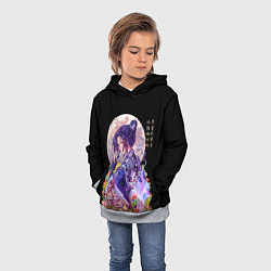 Толстовка-худи детская Вей Ин - Магистр Дьявольского Культа, цвет: 3D-меланж — фото 2