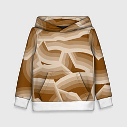 Детская толстовка Кофейные линии