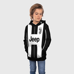 Толстовка-худи детская Juventus collection, цвет: 3D-черный — фото 2