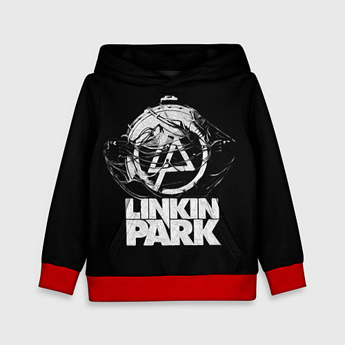 Детская толстовка Linkin Park рэп-метал / 3D-Красный – фото 1