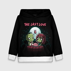 Толстовка-худи детская The last love zombies, цвет: 3D-белый