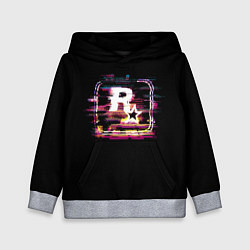 Толстовка-худи детская Rockstar noise, цвет: 3D-меланж