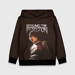 Толстовка-худи детская Oli Sykes - Bring Me the Horizon, цвет: 3D-черный