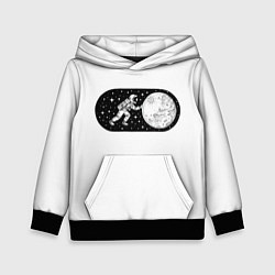 Толстовка-худи детская Space on, цвет: 3D-черный