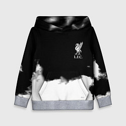 Толстовка-худи детская Liverpool текстура, цвет: 3D-меланж