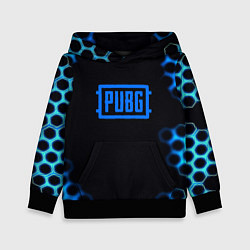 Толстовка-худи детская Pubg текстура броня, цвет: 3D-черный