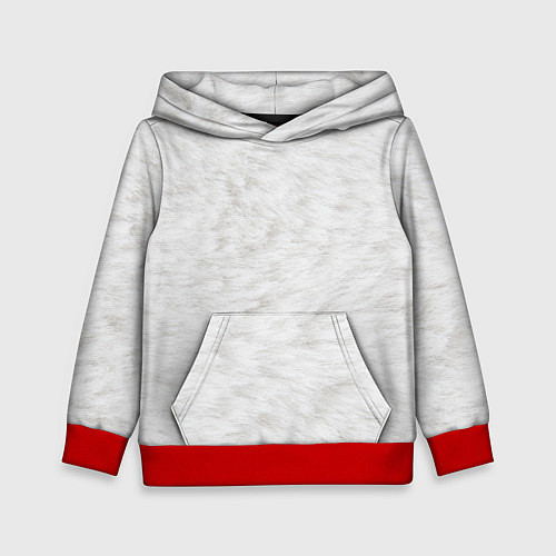 Детская толстовка Овечья шкура / 3D-Красный – фото 1