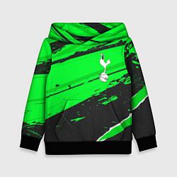 Толстовка-худи детская Tottenham sport green, цвет: 3D-черный