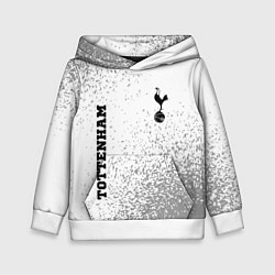 Толстовка-худи детская Tottenham sport на светлом фоне вертикально, цвет: 3D-белый