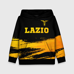 Толстовка-худи детская Lazio - gold gradient посередине, цвет: 3D-черный