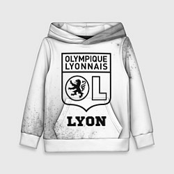 Толстовка-худи детская Lyon sport на светлом фоне, цвет: 3D-белый