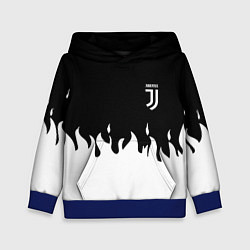 Толстовка-худи детская Juventus fire, цвет: 3D-синий