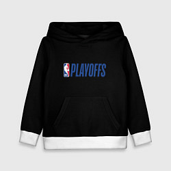Толстовка-худи детская NBA playoffs, цвет: 3D-белый