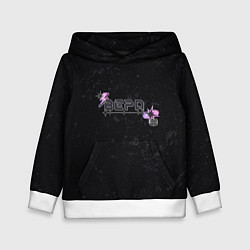 Толстовка-худи детская Вера Y2k, цвет: 3D-белый