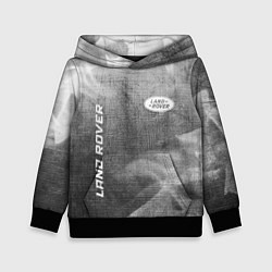 Толстовка-худи детская Land Rover - grey gradient вертикально, цвет: 3D-черный