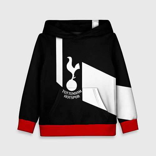 Детская толстовка Тоттенхэм геометрия / 3D-Красный – фото 1