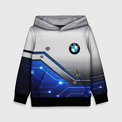 Толстовка-худи детская BMW geometry nano, цвет: 3D-черный