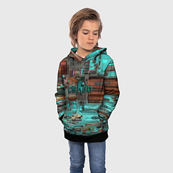 Толстовка-худи детская Уличный гонщик кс, цвет: 3D-черный — фото 2