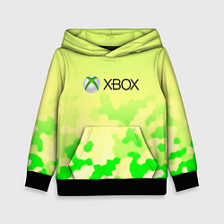 Толстовка-худи детская Xbox camo, цвет: 3D-черный