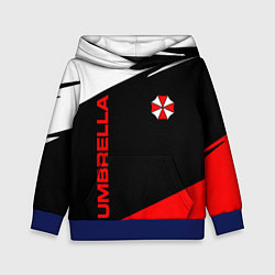 Толстовка-худи детская Umbrella corporation - resident evil, цвет: 3D-синий