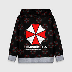 Толстовка-худи детская Resident evil - umbrella corporation, цвет: 3D-меланж