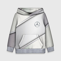 Толстовка-худи детская Mercedes benz metalic collection, цвет: 3D-меланж