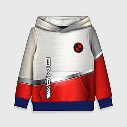 Толстовка-худи детская BMW metal carbon steel, цвет: 3D-синий