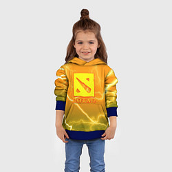 Толстовка-худи детская DOTA storm, цвет: 3D-синий — фото 2