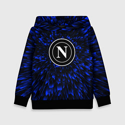 Толстовка-худи детская Napoli blue energy, цвет: 3D-черный