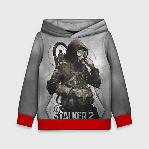 Детская толстовка S t a l k e r 2 Heart of Chornobyl / 3D-Красный – фото 1
