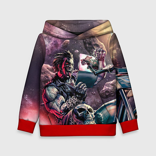 Детская толстовка Лобо / 3D-Красный – фото 1