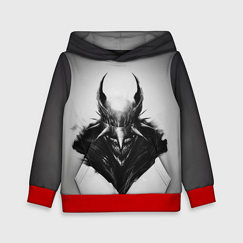 Детская толстовка Batman who laughs / 3D-Красный – фото 1