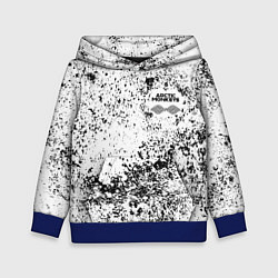 Толстовка-худи детская Arctic Monkeys - Графический хаос, цвет: 3D-синий