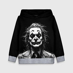 Толстовка-худи детская Joker - clown, цвет: 3D-меланж