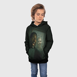 Толстовка-худи детская Извне тук-тук, цвет: 3D-черный — фото 2